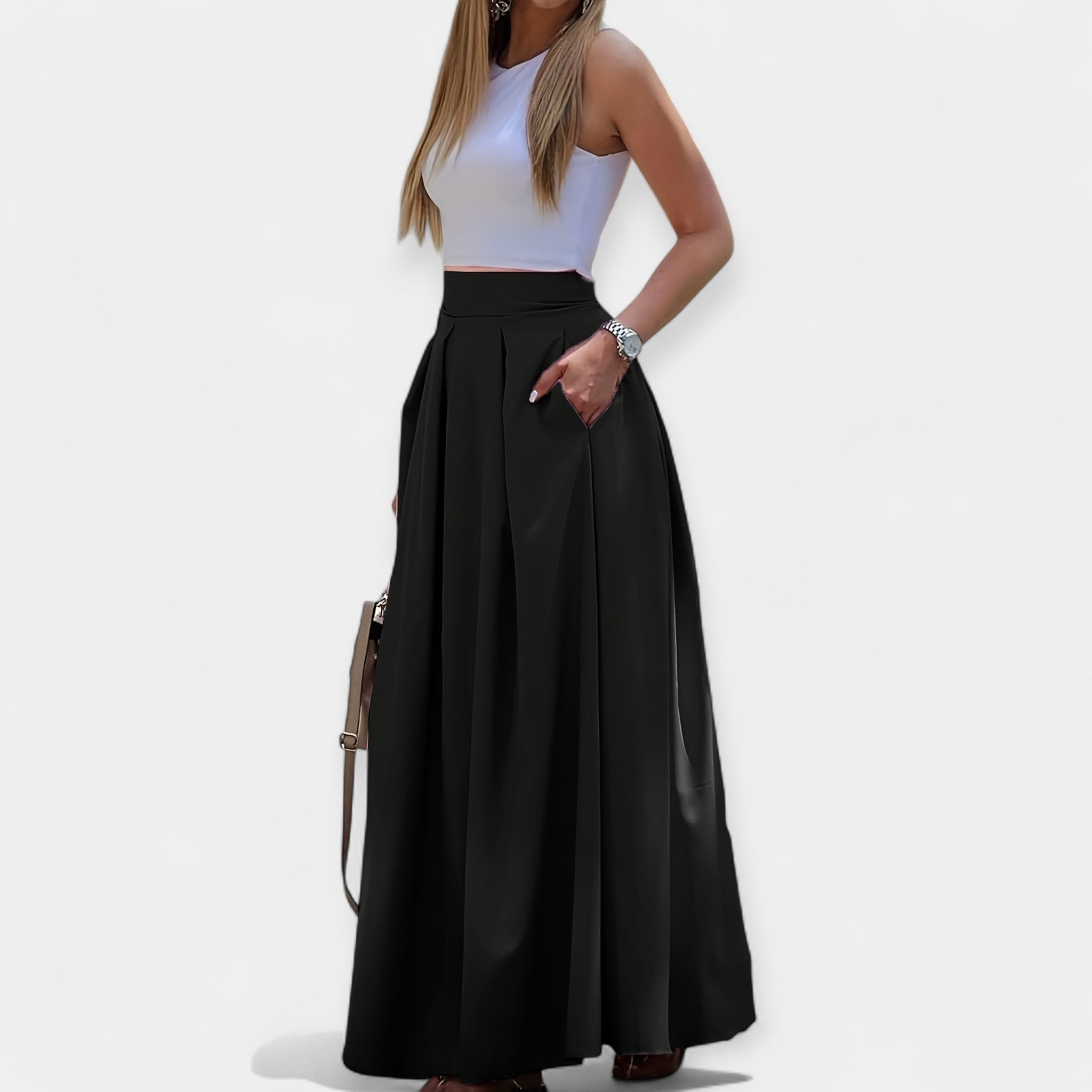 Stylish midi skirt