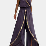 Lorena - Overall with Gold Details