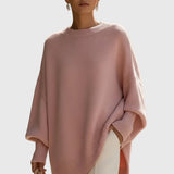Kimia – Oversized Knitted Round Neck Jumper