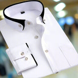 József | Classic cotton long-sleeved shirt