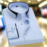 József | Classic cotton long-sleeved shirt