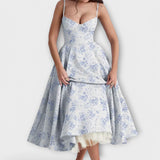 Meli - Light summer dress with corset detail