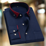 József | Classic cotton long-sleeved shirt