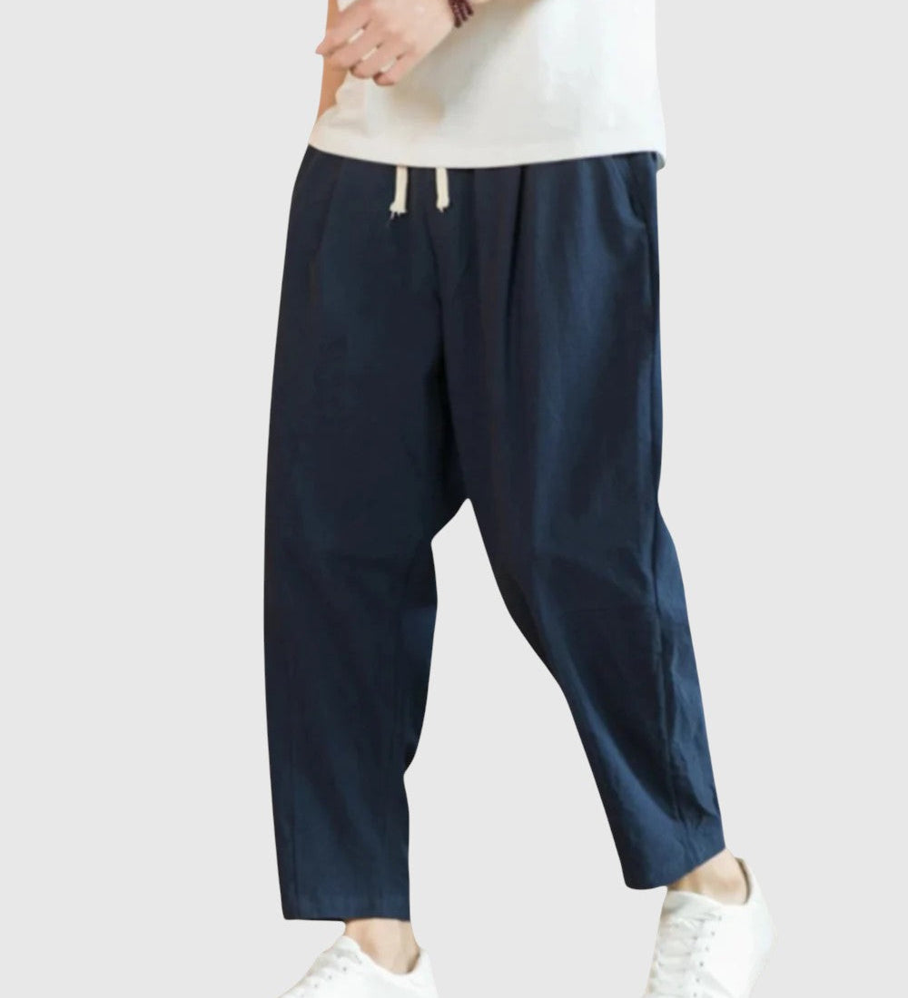 Tamás - Cotton Trousers Roma