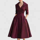 Valerie - Elegant Midi Dress