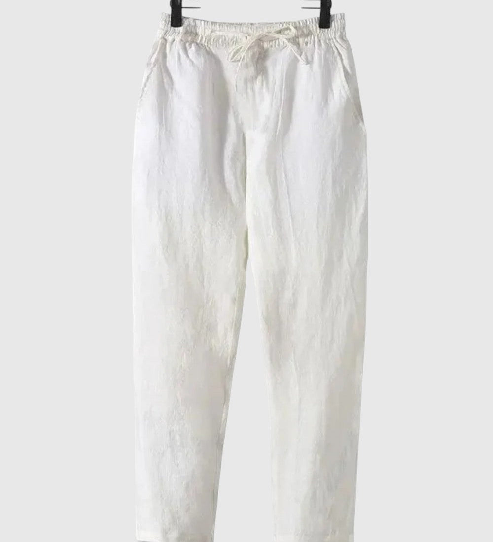 Miklós - Palm Springs linen trousers
