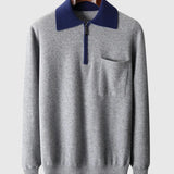 Endre - Castelle zip-up cashmere jumper