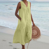 Celeste - V-neck dress