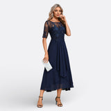 Mariana - Lace Short Sleeve Dress