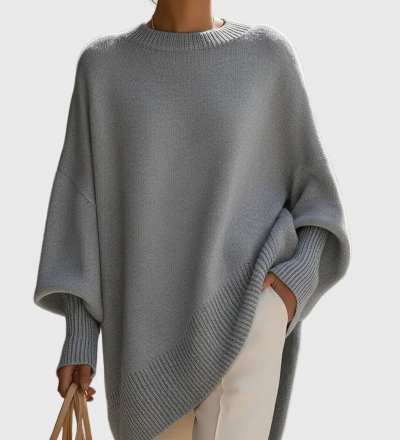 Kimia – Oversized Knitted Round Neck Jumper