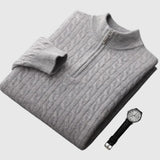 Mór - Cashmere Woven Polo Shirt Deneb