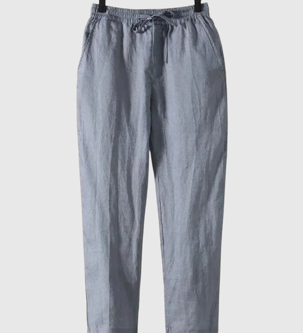 Miklós - Palm Springs linen trousers