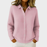 Elaine - Classic Button-Up Knit Cardigan