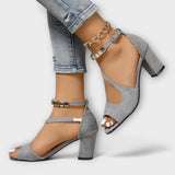 Juwel - Orthopedic women's summer high heels