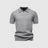 Elemér – Structured Polo Shirt for Elegant and Comfortable Style