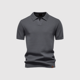 Elemér – Structured Polo Shirt for Elegant and Comfortable Style