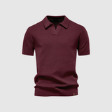 Elemér – Structured Polo Shirt for Elegant and Comfortable Style