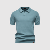 Elemér – Structured Polo Shirt for Elegant and Comfortable Style