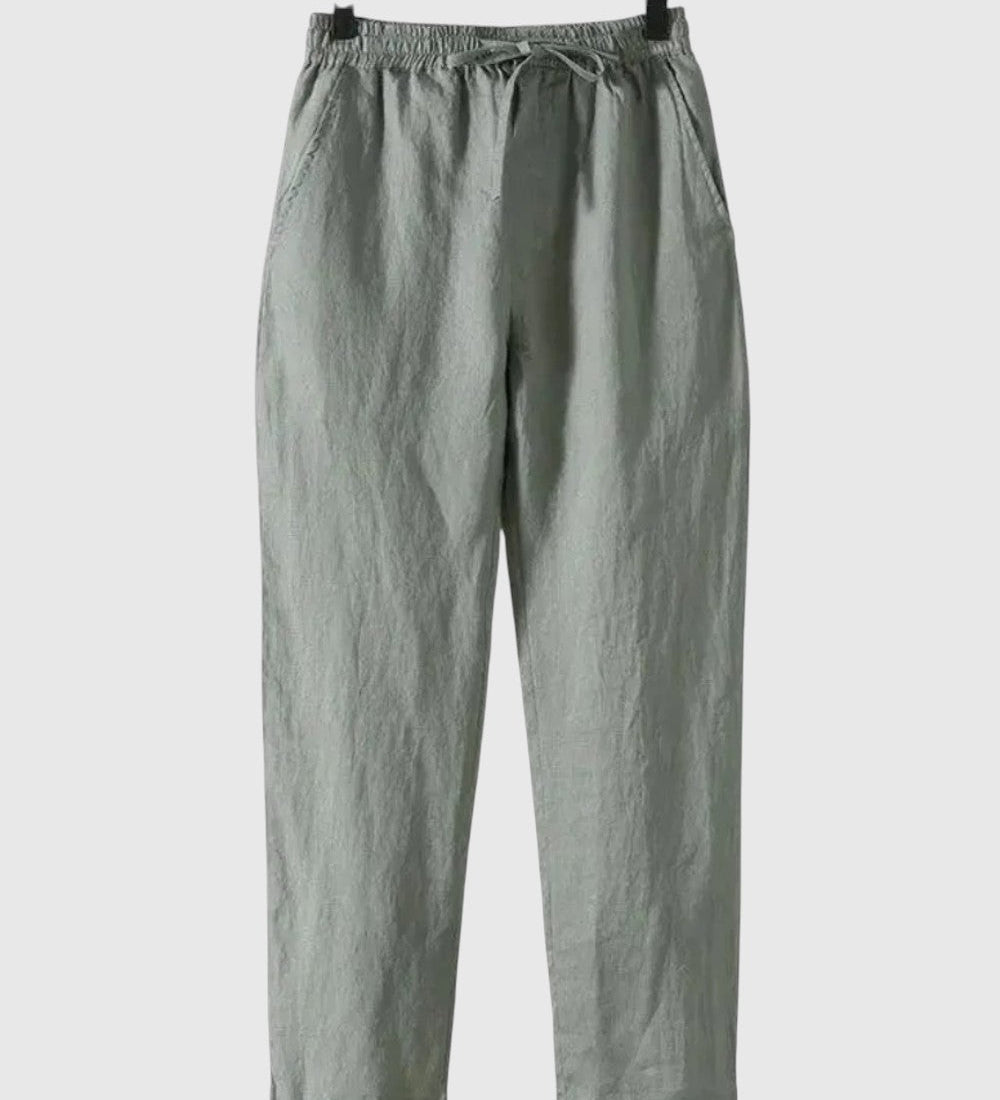 Miklós - Palm Springs linen trousers