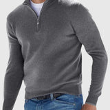 Ödön - Elegant Pullover with Zipper