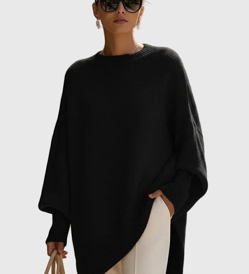 Kimia – Oversized Knitted Round Neck Jumper