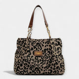 Animal print bag