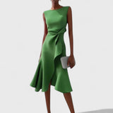 Andrea - Asymmetric dress with elegant highlights