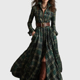 Mireline - Classic Button-Up Shirt Dress