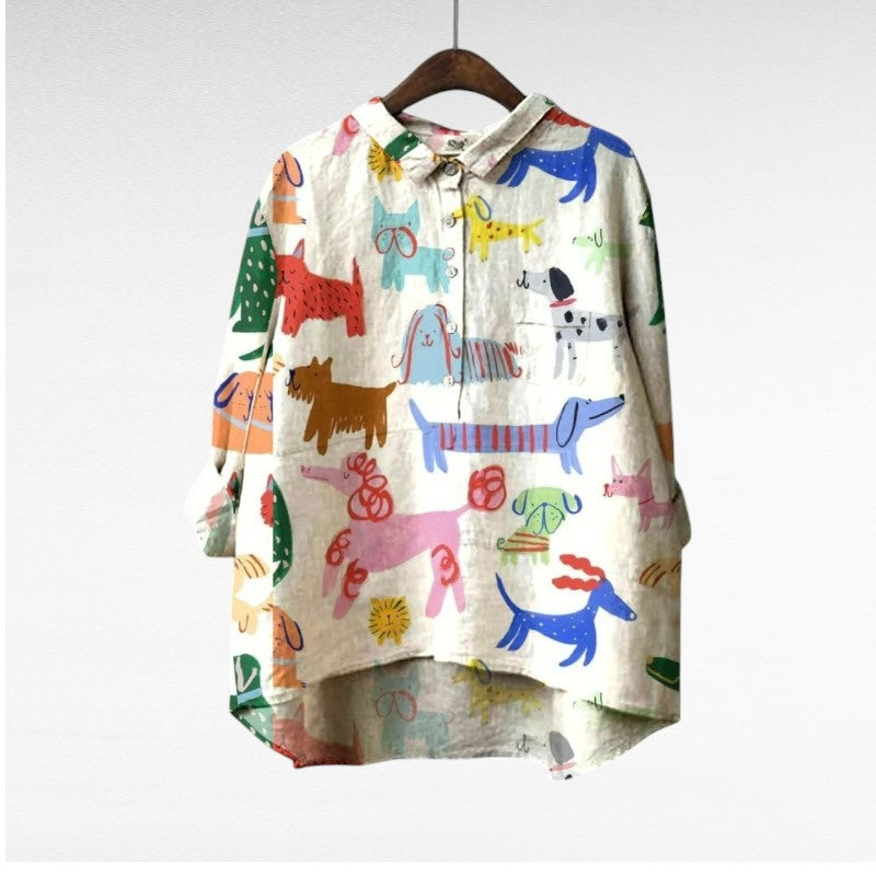 Amélie | Stylish summer blouse