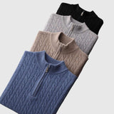 Mór - Cashmere Woven Polo Shirt Deneb