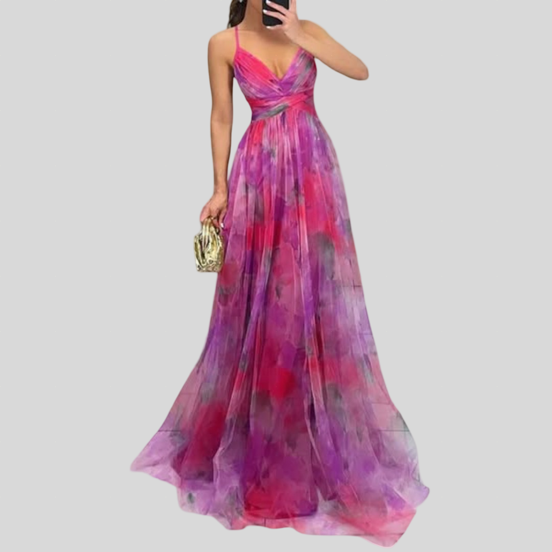 Giselle - Enchanting floral maxi dress