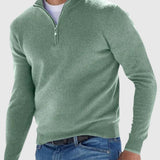Ödön - Elegant Pullover with Zipper