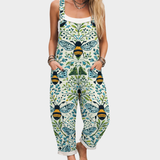 Printed workwear overalls