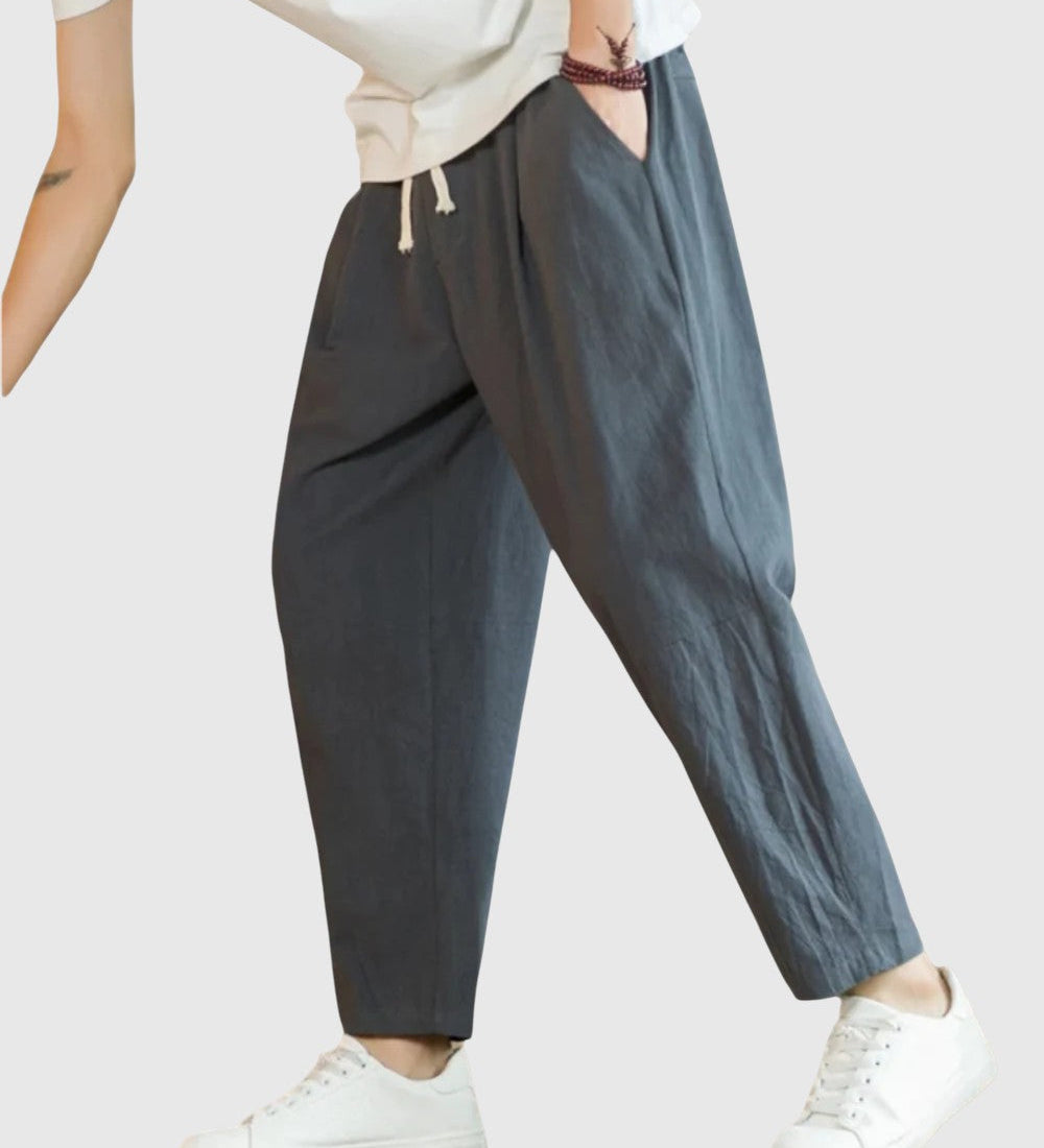 Tamás - Cotton Trousers Roma