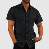Elemér – Short-sleeved loose shirt