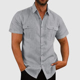 Elemér – Short-sleeved loose shirt
