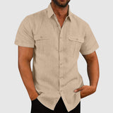 Elemér – Short-sleeved loose shirt