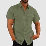 Elemér – Short-sleeved loose shirt