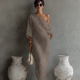 Strapless Canvas Dress in Ivory