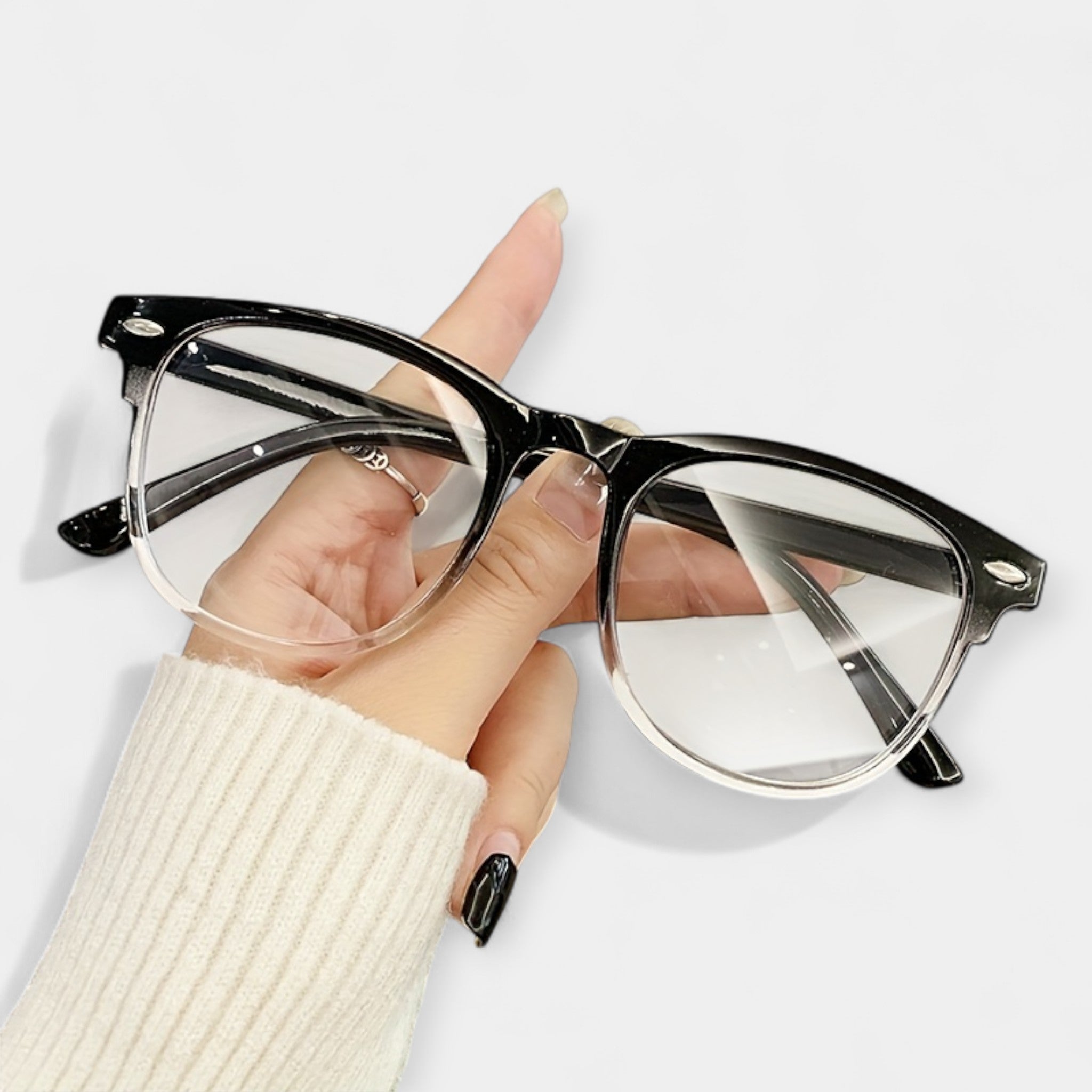 Blue light-blocking glasses