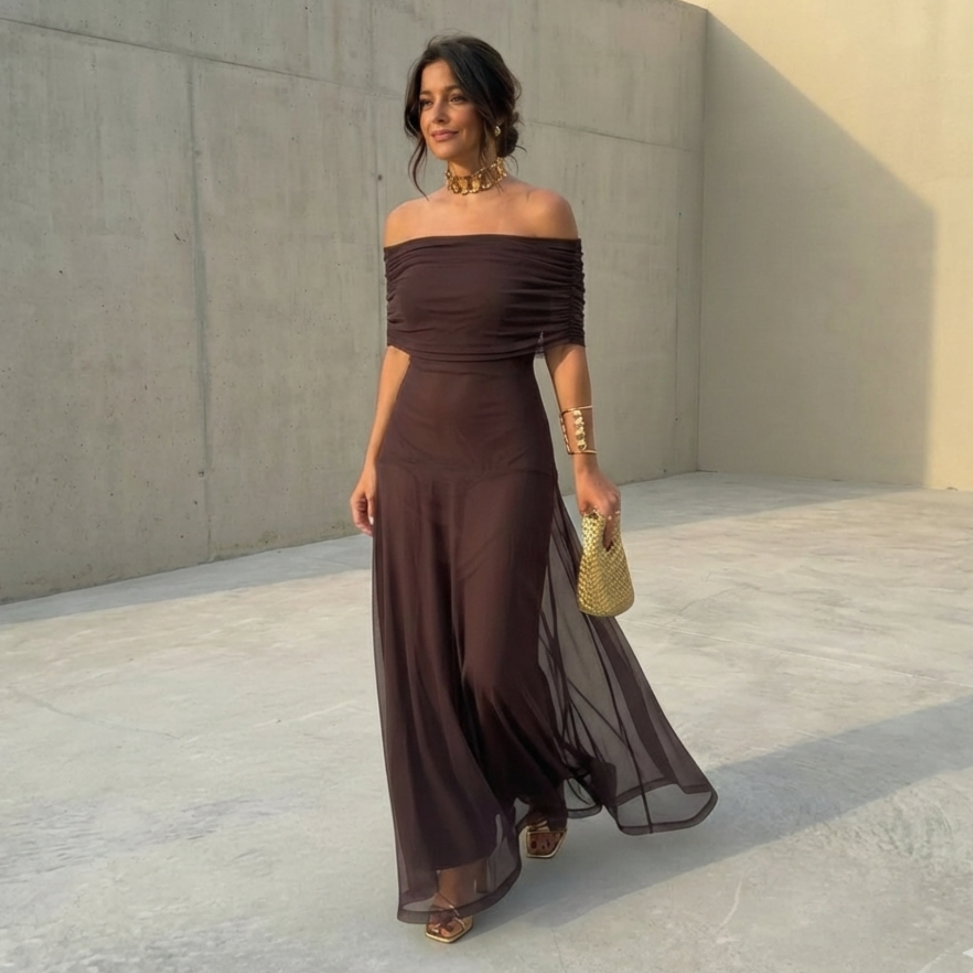 Uma - Elegáns, laza, hosszú ruha