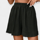 Stylish pleated shorts