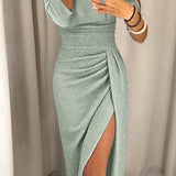 Natália - Elegant dress with bare shoulders