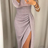 Natália - Elegant dress with bare shoulders