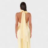 Martina - Satin Bow Dress