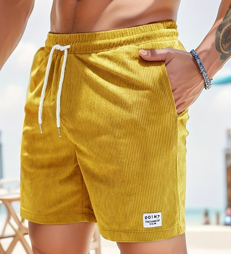 Heidi | Men's Drawstring Corduroy Shorts