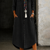Helen | Stylish and Comfortable Long Denim Dress