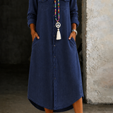 Helen | Stylish and Comfortable Long Denim Dress