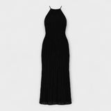 Adilin - Long dress with halterneck neckline