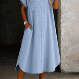 Karen | Könnyű Denim Stílusú Ruha